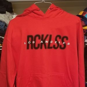 Young & Reckless Blurred Vision Hoodie NWT